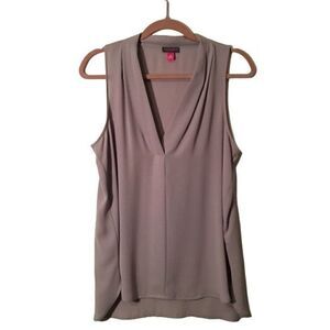 Vince Camuto  sleeveless blouse grey size M